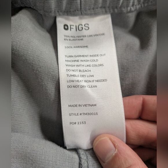 FIGS Cairo Cargo Scrub Pants for Men Classic Straight Leg Fit S Small Short - Picture 6 of 8